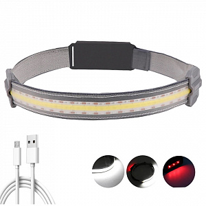 Патриот PT-FLG37 фонарь налобный лента (аккум)