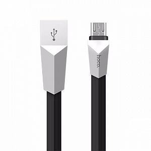 HOCO X4 Черный кабель USB 2.4A (microUSB) 1.2м
