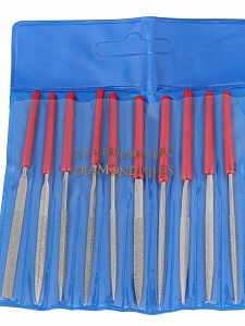 Набор надфилей с алмазной крошкой 10 шт Патриот PT-INO06