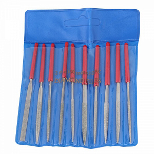 Набор надфилей с алмазной крошкой 10 шт Патриот PT-INO06