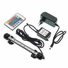 Светильник лампа для аквариума светодиодная RGB Огонек OG-LDP03 (180мм)