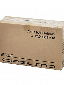 Лампа лупа с подсветкой напольная на колесиках для косметолога Орбита INL87