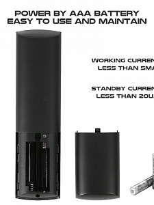 Пульт Bluetooth универсальный для телевизоров и медиаплееров Орбита OT-DVC31