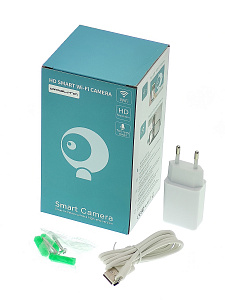 Видеоняня, камера видеонаблюдения беспроводная 2 Mp Орбита OT-VNI64 Белая