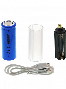 Патриот PT-FLR28 фонарь ручной (1L, 26650.,ZOOM)