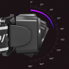 Фонарь налобный, фонарик аккумуляторный Следопыт PT-FLG48