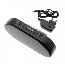 VST 801-1 Красные часы настольные+БЛОК