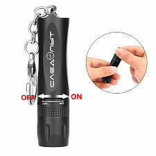 Следопыт ST-FLR05 ЧЕРНЫЙ фонарь ручной (1*R6)