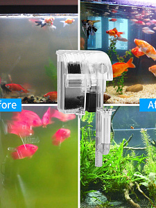 Внешний фильтр для аквариума со скиммером Огонёк OG-HOG08