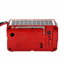 Fepe FP-93-S радиоприёмник аккумуляторный (USB,TF,Bluetooth, солнч. панель)