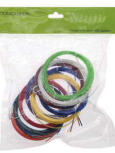 Помощник PM-TYP02 ABS пластик для 3D ручки (10 цветов, 3м)