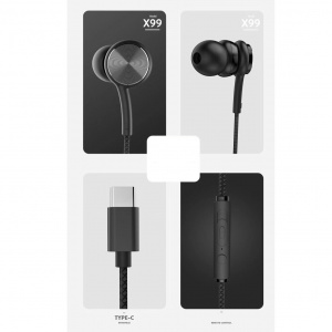 SENDEM X99 наушники - гарнитура (TYPE-C)