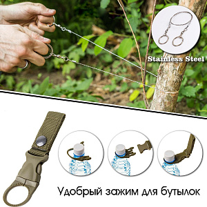 Набор для выживания туристический 9 в 1 Патриот PT-TRS06