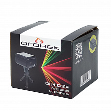 Лазерная световая установка для дома Огонёк OG-LDS14