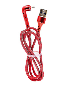 Орбита OT-SMM51 Красный кабель USB 2.4A (microUSB) 1м