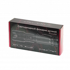 Патриот PT-FLR28 фонарь ручной (1L, 26650.,ZOOM)