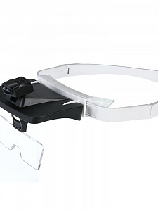 Лупа налобная увеличительная с подсветкой Орбита OT-INL69