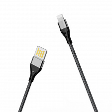BOROFONE BU11 Черный кабель USB 2.4A (iOS Lighting) 1.2м