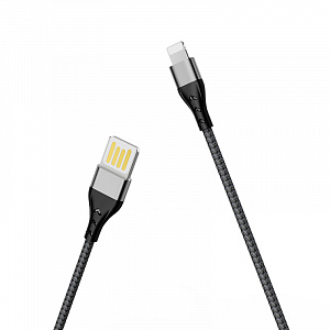 BOROFONE BU11 Черный кабель USB 2.4A (iOS Lighting) 1.2м