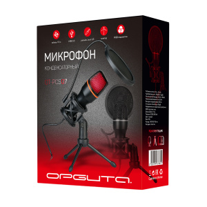Микрофон для компьютера игровой для стрима Орбита OT-PCS07