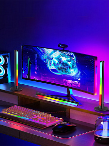 Светильник настольный декоративный для ПК RGB Огонёк OG-LDP29