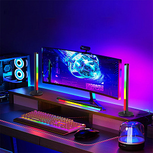 Светильник настольный декоративный для ПК RGB Огонёк OG-LDP29