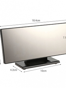 VST 888Y-1 Красные часы настольные (без блока)