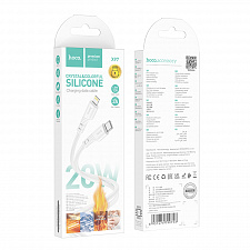 HOCO X97 Белый кабель PD20W (iOS Lighting-TYPE-C) 1м