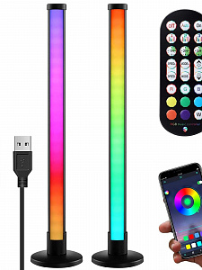 Светильник настольный декоративный для ПК RGB Огонёк OG-LDP29