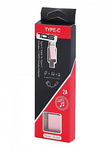 Орбита OT-SMA10(GL022) переходник (штекер TYPE-C - гнездо TYPE-C/3.5мм)