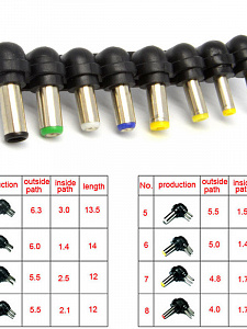 Орбита OT-APB59 адаптер питания (80Вт, 8 разъёмов)