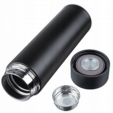 Термос для чая с датчиком температуры биосталь на 500 мл Огонёк OG-HOG06