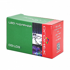 Огонек OG-LDG03 гирлянда LED Мультицвет (100 ламп, 220В)