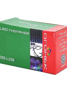 Огонек OG-LDG03 гирлянда LED Мультицвет (100 ламп, 220В)