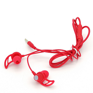 EZRA EP10 Красные наушники-гарнитура (3.5мм)