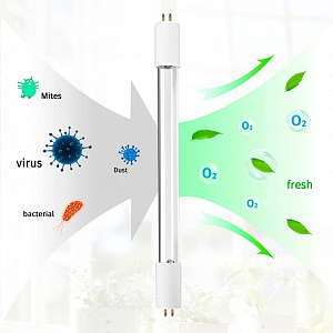 Кварцевая лампа бактерицидная для дома, уф-лампа Огонёк OG-LDP14