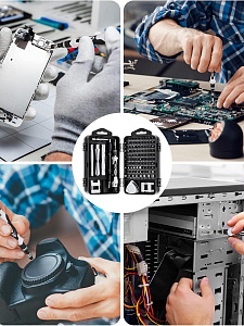 Набор отверток и бит для точных работ 115 в 1 Патриот PT-INO09