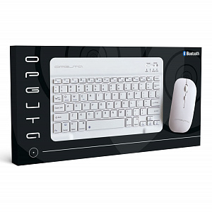 Клавиатура и мышь беспроводные Bluetooth комплект Орбита OT-PCM67 Чёрный