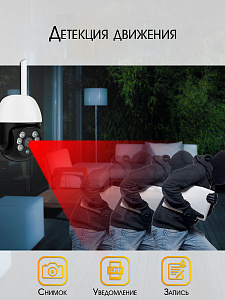 Орбита OT-VNI65 Видеокамера IP-WI-FI (1920*1080, 2Mpix, 3,6мм, пластик)