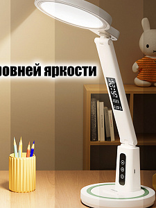Лампа настольная для школьника с таймером Огонёк OG-LDP41B