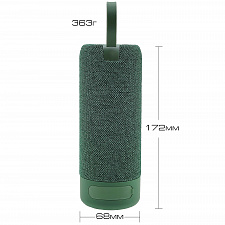 Орбита OT-SPB137 Зеленая колонка BT (10Вт)