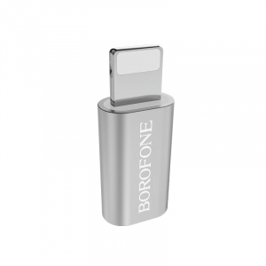 BOROFONE BV5 переходник (гнездо MicroUSB - штекер Lightning)