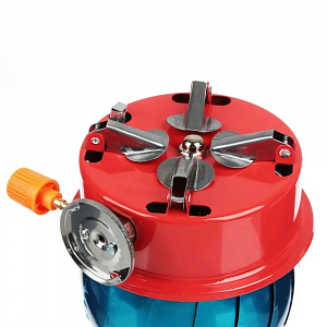 Плитка газовая туристическая с ветрозащитой Огонек OG-TRD03