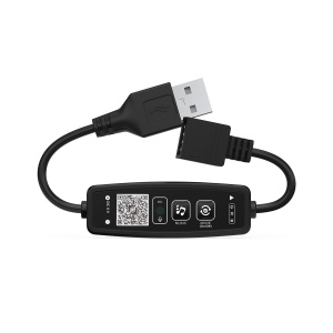 Огонек OG-LDL42 LED контроллер USB 5В (Bluetooth, RGB, 4PIN)