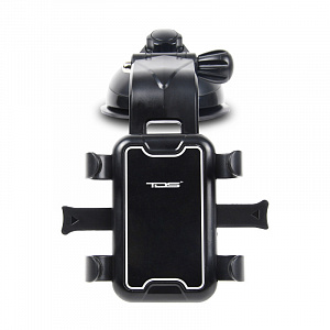 Держатель для телефона автомобильный на присоске TDS TS-CAA56 Синий