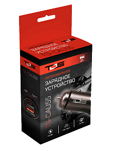 Зарядка в прикуриватель PD/QC 3.0 TDS TS-CAU55