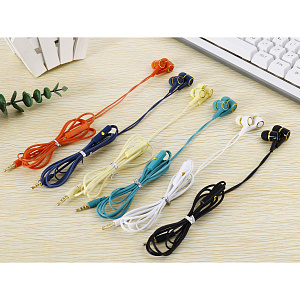 ELMCOEI EV-227 Красные наушники-гарнитура (3.5мм)