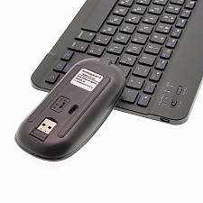 Клавиатура и мышь беспроводные Bluetooth комплект Орбита OT-PCM67 Чёрный
