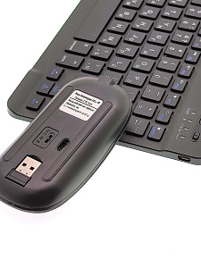 Клавиатура и мышь беспроводные Bluetooth комплект Орбита OT-PCM67 Чёрный