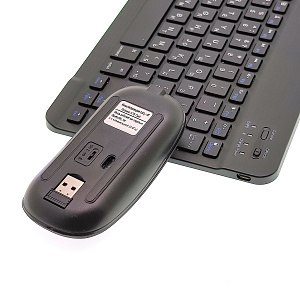Клавиатура и мышь беспроводные Bluetooth комплект Орбита OT-PCM67 Чёрный